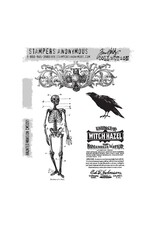 STAMPERS ANONYMOUS STAMPERS ANONYMOUS TIM HOLTZ HAUNTED MANSION CLING STAMP SET