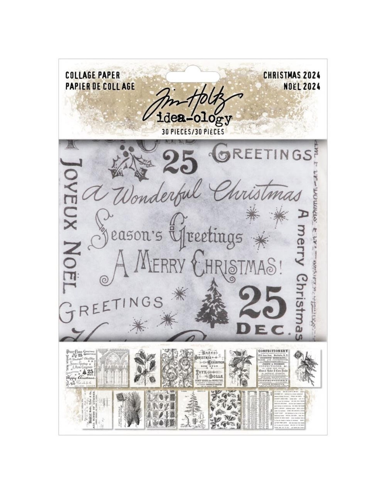 ADVANTUS TIM HOLTZ IDEA-OLOGY CHRISTMAS 2024 COLLAGE PAPER