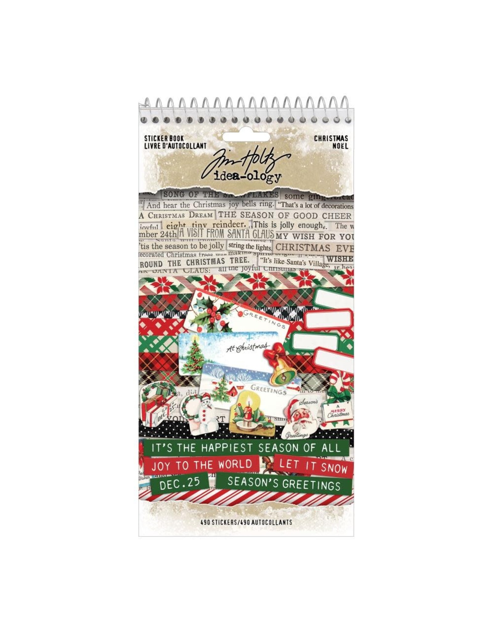 ADVANTUS TIM HOLTZ IDEA-OLOGY CHRISTMAS 2025 STICKER BOOK