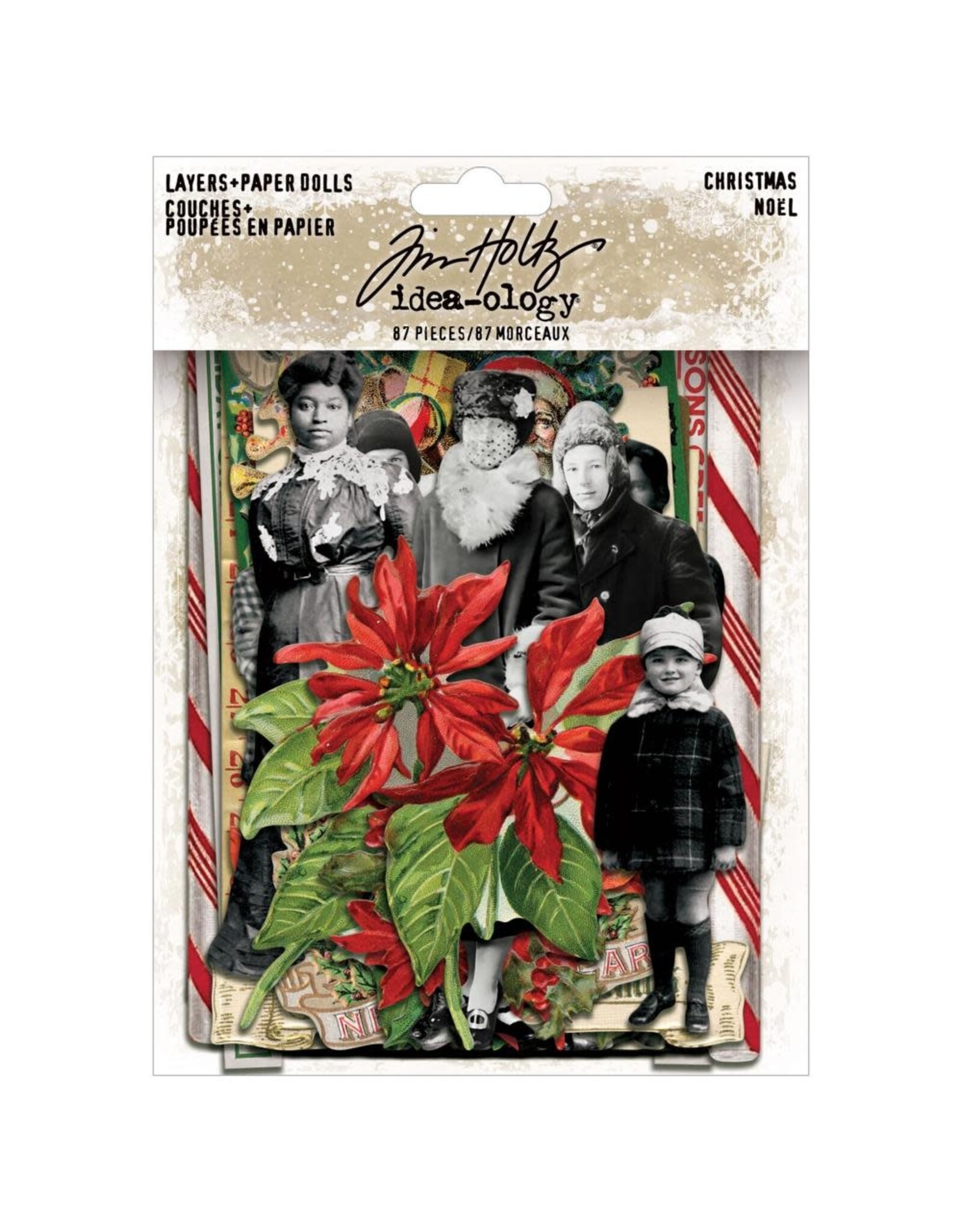 ADVANTUS TIM HOLTZ IDEA-OLOGY CHRISTMAS 2025 LAYERS AND PAPER DOLLS DIE-CUTS 87PC