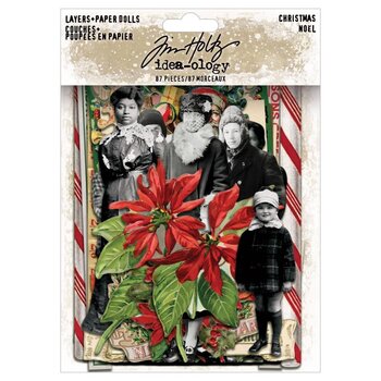 ADVANTUS TIM HOLTZ IDEA-OLOGY CHRISTMAS 2025 LAYERS AND PAPER DOLLS DIE-CUTS 87PC