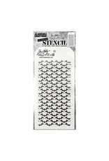 STAMPERS ANONYMOUS STAMPERS ANONYMOUS TIM HOLTZ BATGROUND LAYERING STENCIL