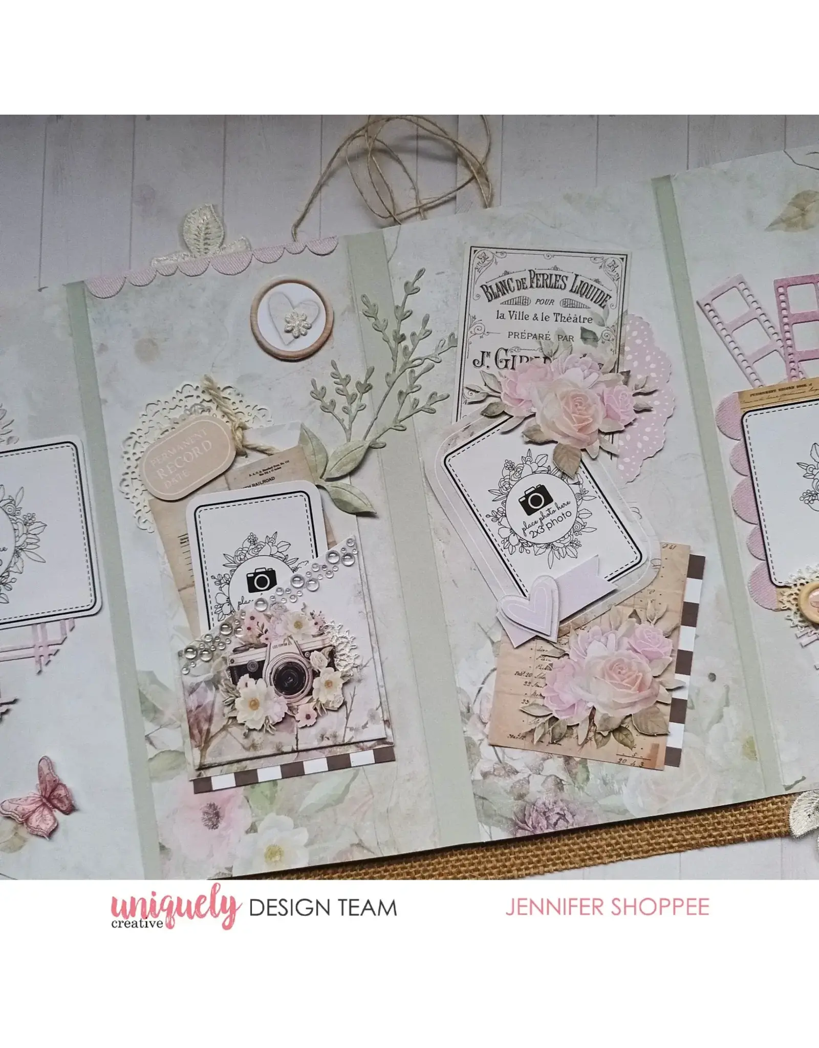 UNIQUELY CREATIVE UNIQUELY CREATIVE FOLIO POCKET DIE SET