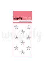 UNIQUELY CREATIVE UNIQUELY CREATIVE PURPLE PEARL DAISY STICKERS