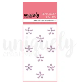 UNIQUELY CREATIVE UNIQUELY CREATIVE PURPLE PEARL DAISY STICKERS