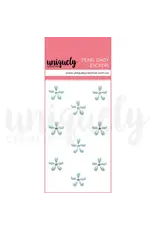 UNIQUELY CREATIVE UNIQUELY CREATIVE BLUE PEARL DAISY STICKERS