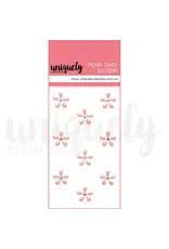 UNIQUELY CREATIVE UNIQUELY CREATIVE PINK PEARL DAISY STICKERS