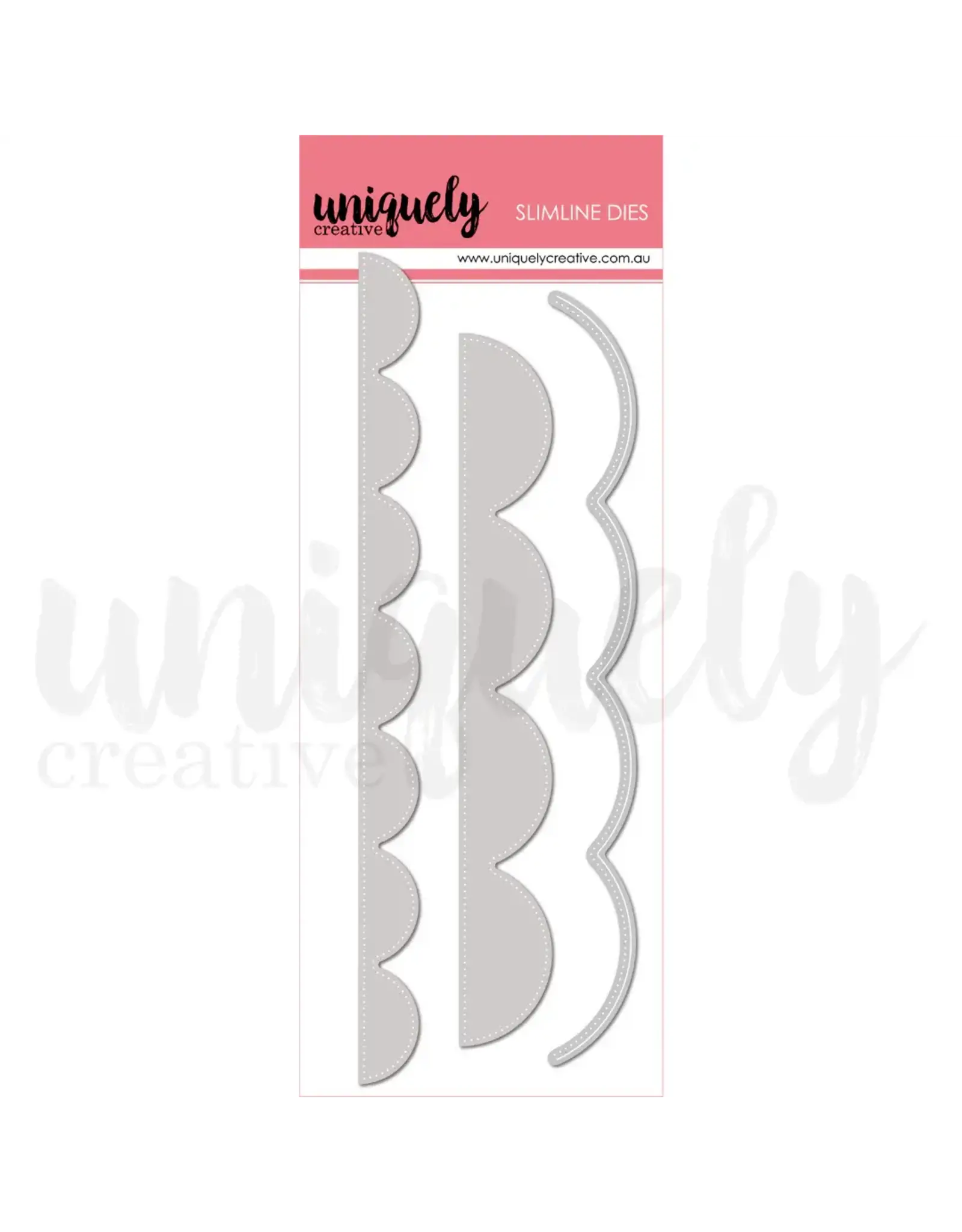 UNIQUELY CREATIVE UNIQUELY CREATIVE OVERSIZED SCALLOP STRIP DIE SET