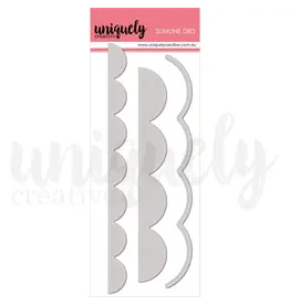 UNIQUELY CREATIVE UNIQUELY CREATIVE OVERSIZED SCALLOP STRIP DIE SET
