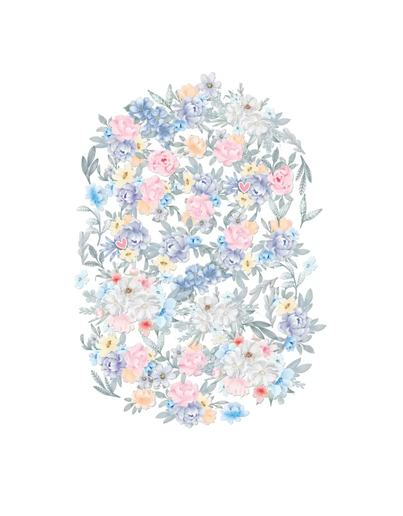 UNIQUELY CREATIVE UNIQUELY CREATIVE HEART & SOUL FLORAL CREATIVE CUTS DIE CUTS