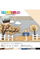 AMERICAN CRAFTS AMERICAN CRAFTS PRECISION CARDSTOCK NEUTRALS 12X12 60PK