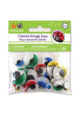 MULTICRAFT IMPORTS KRAFTY KIDS ASSORTED COLORED GOOGLY EYES MULTICRAFT IMPORTS KRAFTY KIDS ASSORTED COLORED GOOGLY EYES