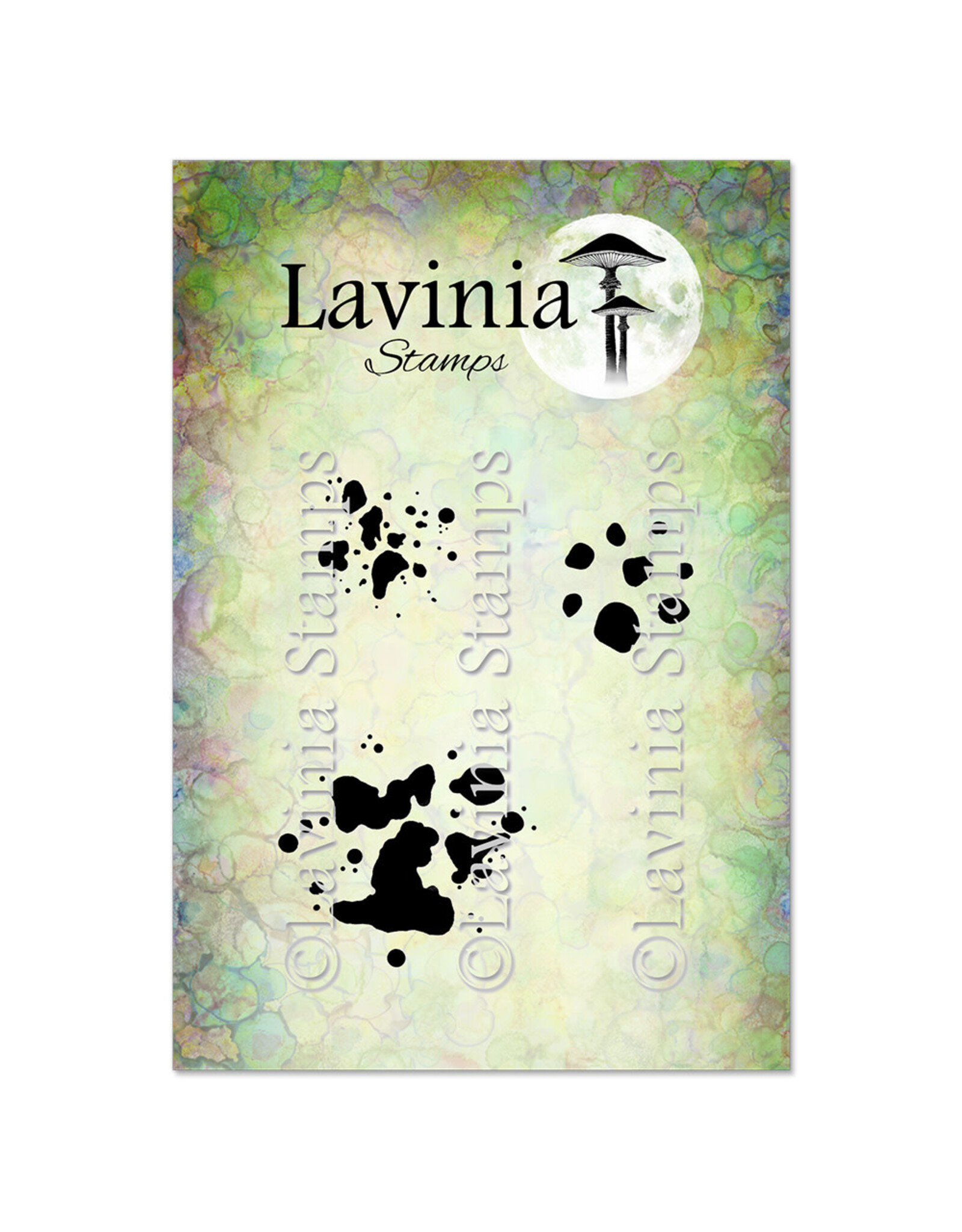 LAVINIA STAMPS LAVINIA STAMPS PAINT SPATTERS CLEAR STAMP SET