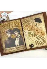 ELIZABETH CRAFT DESIGNS ELIZABETH CRAFT DESIGNS ART JOURNAL SPECIALS BY DEVID JOURNAL STENCILS 9 STENCIL SET 4/PK