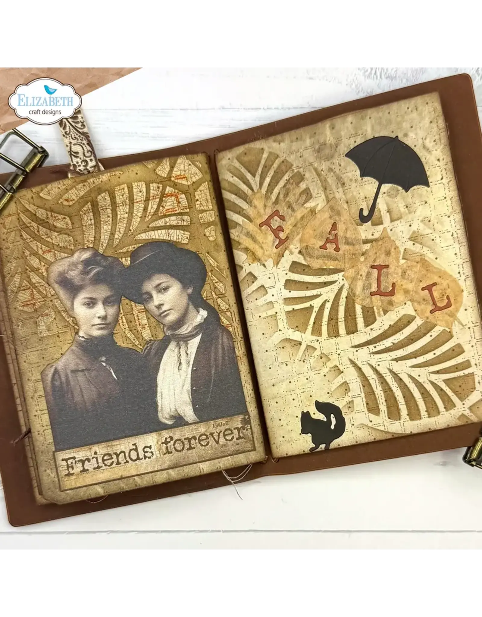 ELIZABETH CRAFT DESIGNS ELIZABETH CRAFT DESIGNS ART JOURNAL SPECIALS BY DEVID JOURNAL STENCILS 9 STENCIL SET 4/PK