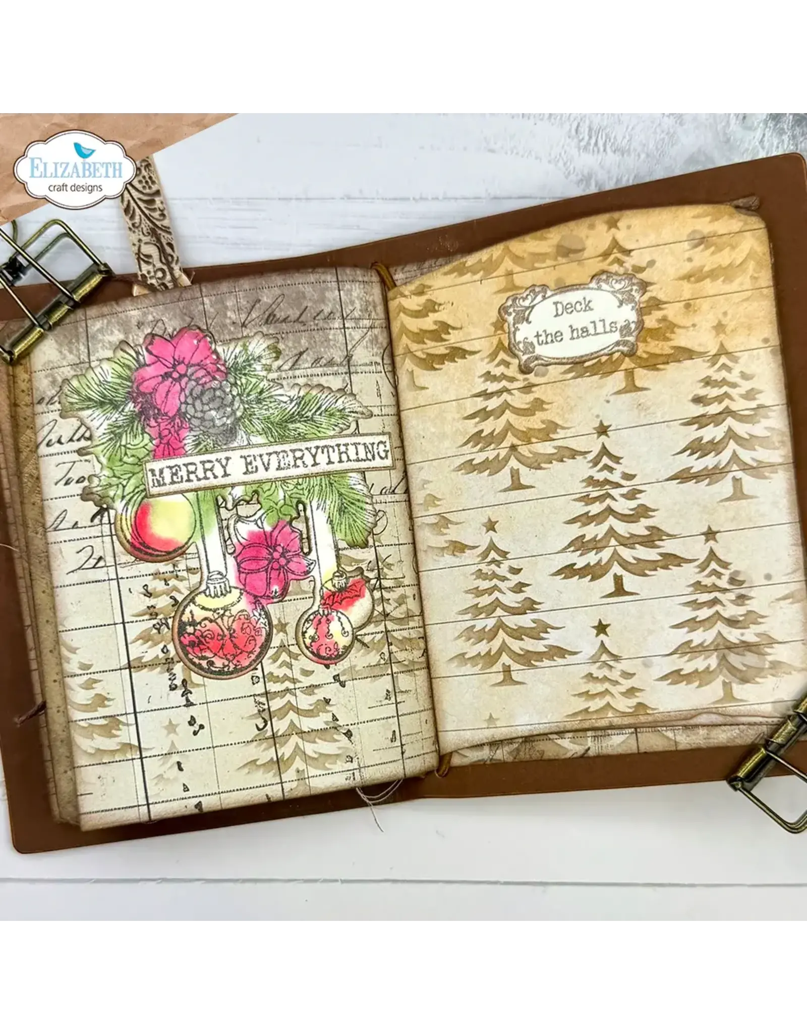 ELIZABETH CRAFT DESIGNS ELIZABETH CRAFT DESIGNS ART JOURNAL SPECIALS BY DEVID JOURNAL STENCILS 9 STENCIL SET 4/PK