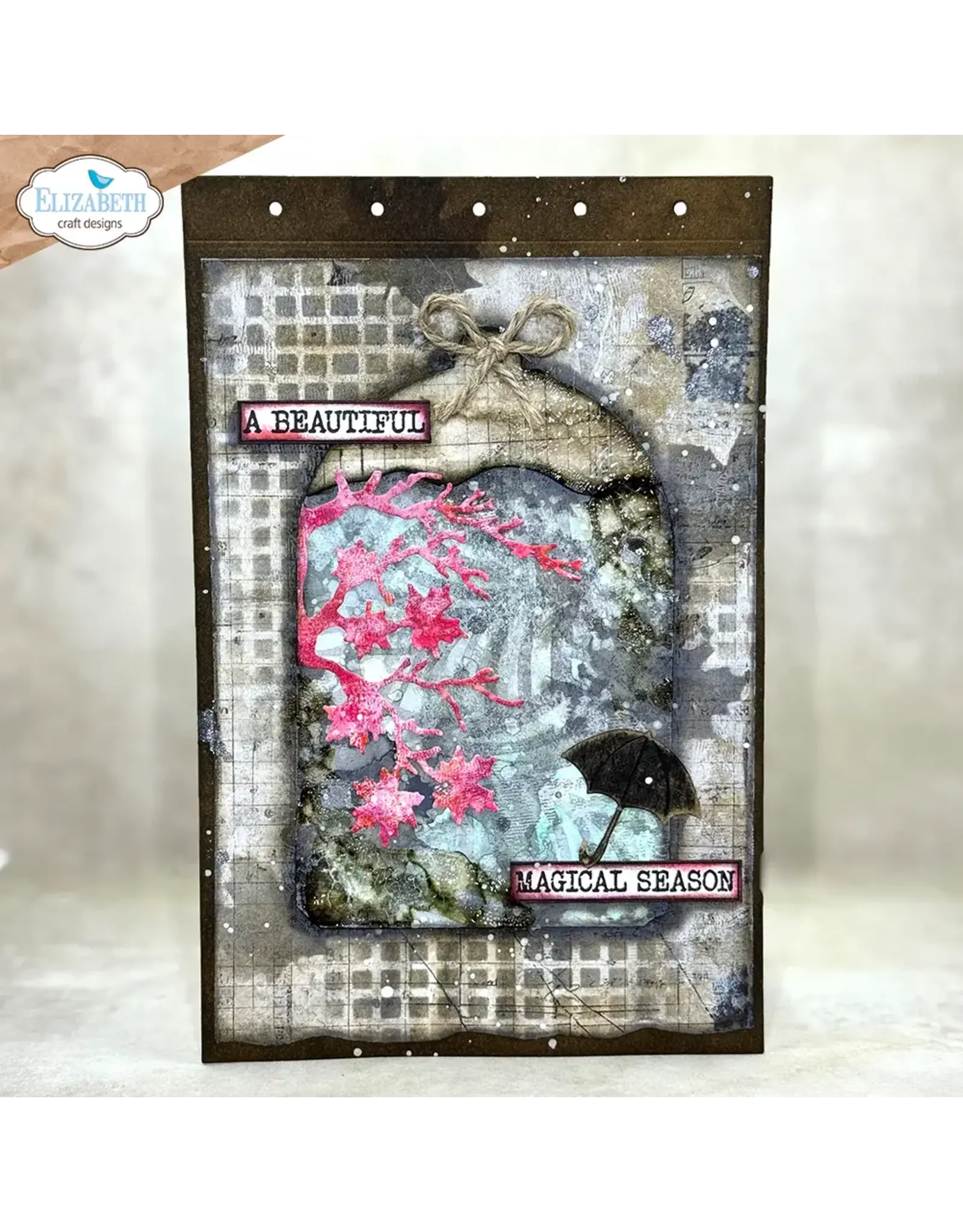 ELIZABETH CRAFT DESIGNS ELIZABETH CRAFT DESIGNS ART JOURNAL SPECIALS JOURNAL PHRASES 6 CLEAR STAMP SET