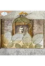 ELIZABETH CRAFT DESIGNS ELIZABETH CRAFT DESIGNS GOLDEN SEASON CLEAR STAMP & DIE SET