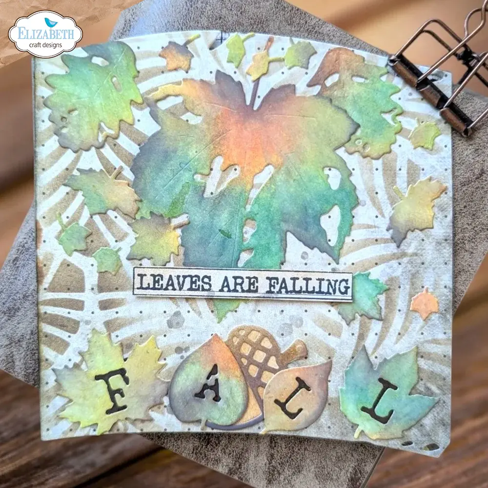 ELIZABETH CRAFT DESIGNS ELIZABETH CRAFT DESIGNS GOLDEN SEASON FALL LEAVES DIE SET