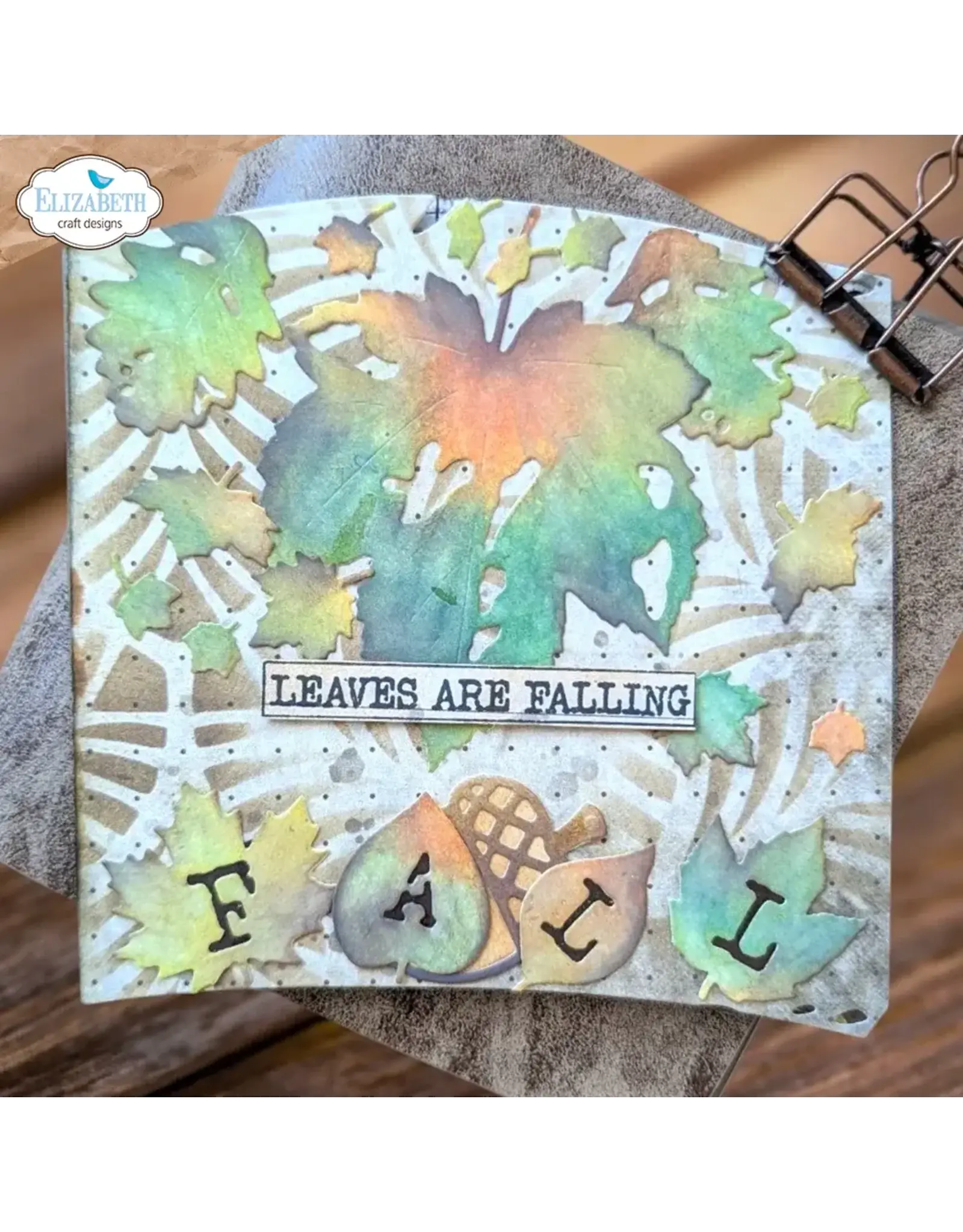 ELIZABETH CRAFT DESIGNS ELIZABETH CRAFT DESIGNS GOLDEN SEASON FALL LEAVES DIE SET