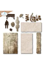 ELIZABETH CRAFT DESIGNS ELIZABETH CRAFT DESIGNS ART JOURNAL SPECIALS BY DEVID GOLDEN SEASON BUILD A JOURNAL XL DIE SET