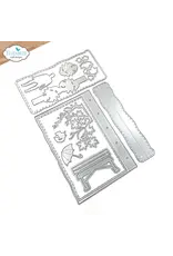 ELIZABETH CRAFT DESIGNS ELIZABETH CRAFT DESIGNS GOLDEN SEASON BUILD A JOURNAL XL DIE SET