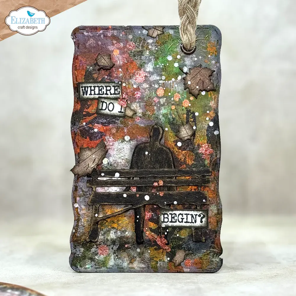 ELIZABETH CRAFT DESIGNS ELIZABETH CRAFT DESIGNS GOLDEN SEASON BUILD A JOURNAL XL DIE SET
