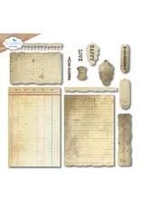 ELIZABETH CRAFT DESIGNS ELIZABETH CRAFT DESIGNS GOLDEN SEASON BUILD A JOURNAL DIE SET