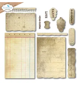 ELIZABETH CRAFT DESIGNS ELIZABETH CRAFT DESIGNS ART JOURNAL SPECIALS BY DEVID GOLDEN SEASON BUILD A JOURNAL DIE SET