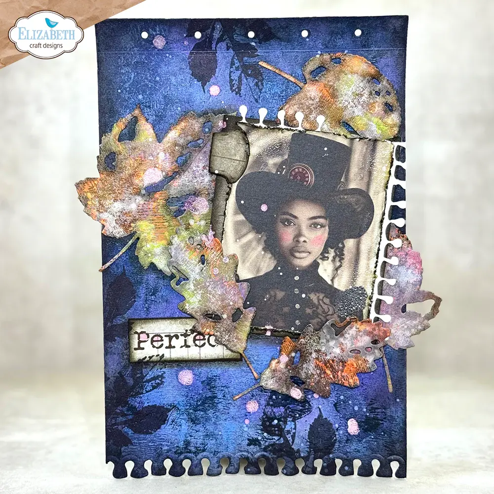 ELIZABETH CRAFT DESIGNS ELIZABETH CRAFT DESIGNS GOLDEN SEASON BUILD A JOURNAL DIE SET