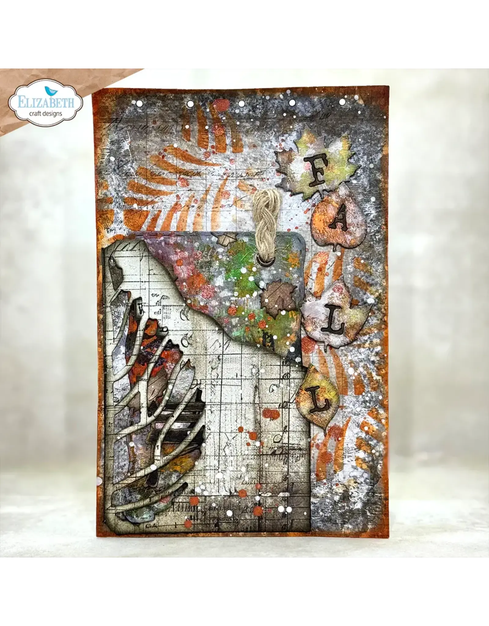 ELIZABETH CRAFT DESIGNS ELIZABETH CRAFT DESIGNS ART JOURNAL SPECIALS BY DEVID GOLDEN SEASON BUILD A JOURNAL DIE SET