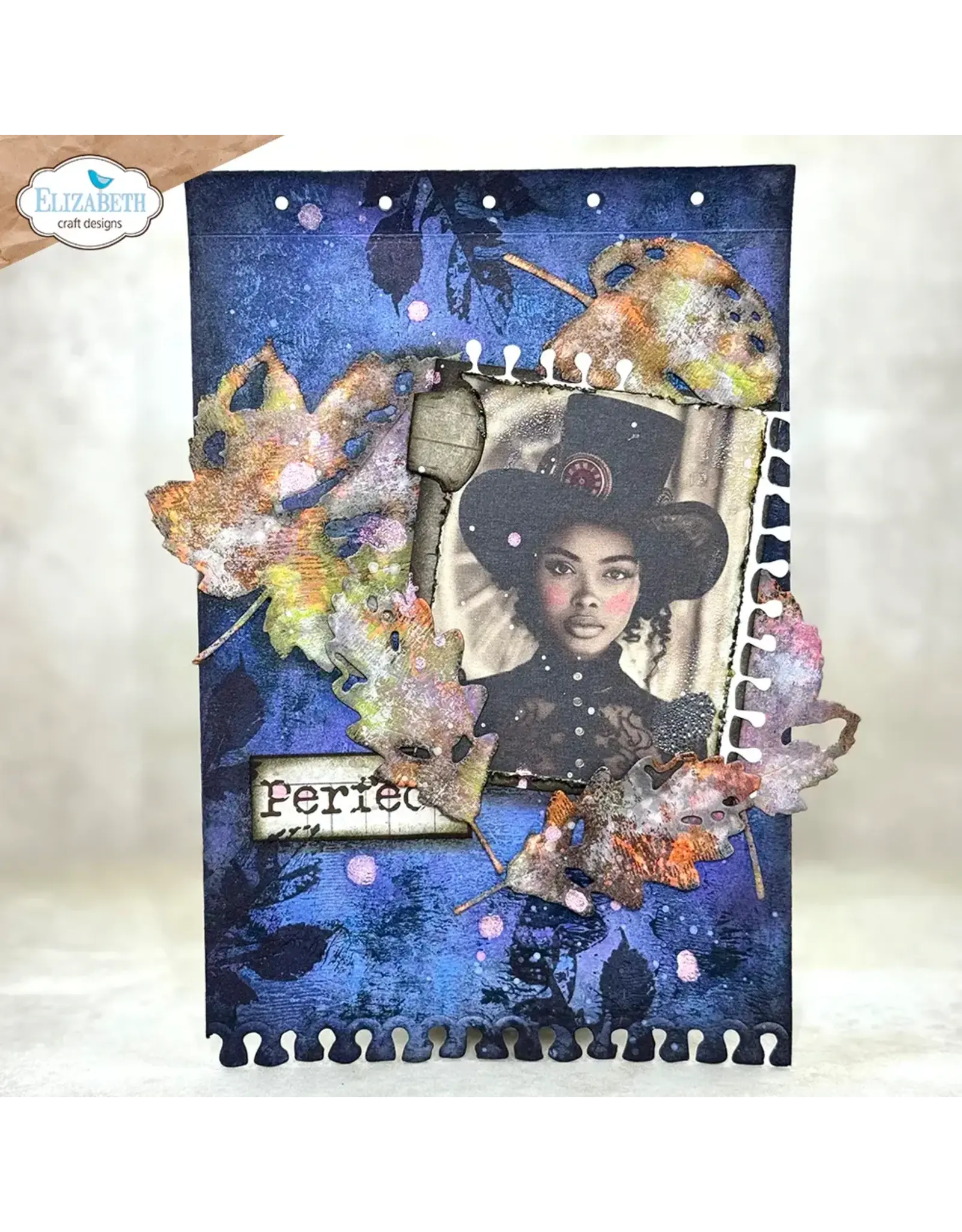 ELIZABETH CRAFT DESIGNS ELIZABETH CRAFT DESIGNS GOLDEN SEASON BUILD A JOURNAL DIE SET