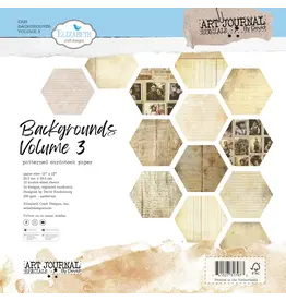 ELIZABETH CRAFT DESIGNS ELIZABETH CRAFT DESIGNS ART JOURNAL SPECIALS BY DEVID BACKGROUNDS VOLUME 3 12X12 PAPER PACK