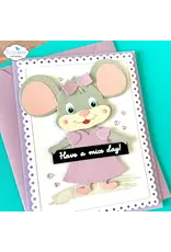 ELIZABETH CRAFT DESIGNS ELIZABETH CRAFT DESIGNS CUTE & WHIMSICAL BY JOSET VAN DE BURGT VALENTINES & WEDDING ACCESSORIES DIE SET