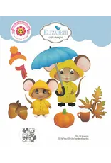 ELIZABETH CRAFT DESIGNS ELIZABETH CRAFT DESIGNS CUTE & WHIMSICAL BY JOSET VAN DE BURGT FALL ACCESSORIES DIE SET
