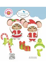 ELIZABETH CRAFT DESIGNS ELIZABETH CRAFT DESIGNS CUTE & WHIMSICAL BY JOSET VAN DE BURGT CHRISTMAS ACCESSORIES DIE SET
