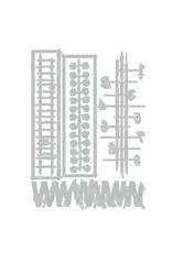 SIZZIX SIZZIX SETH APTER THINLITS STRETCHERS DIE SET