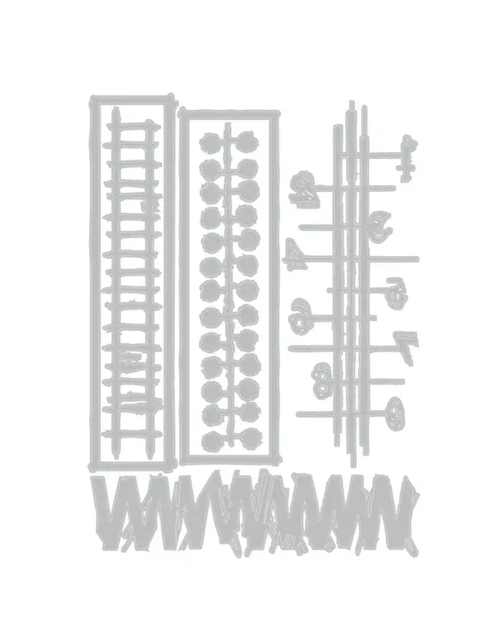 SIZZIX SIZZIX SETH APTER THINLITS STRETCHERS DIE SET