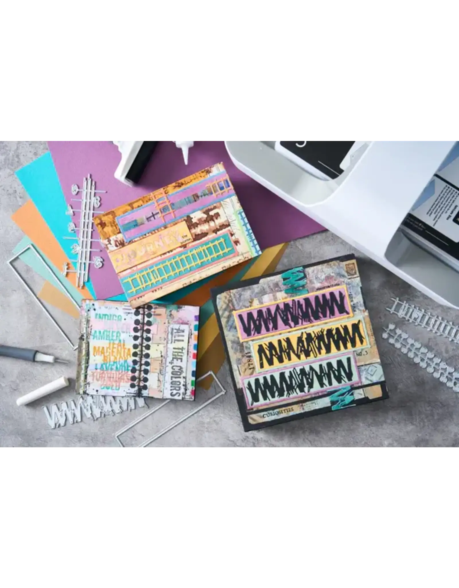 SIZZIX SIZZIX SETH APTER THINLITS STRETCHERS DIE SET