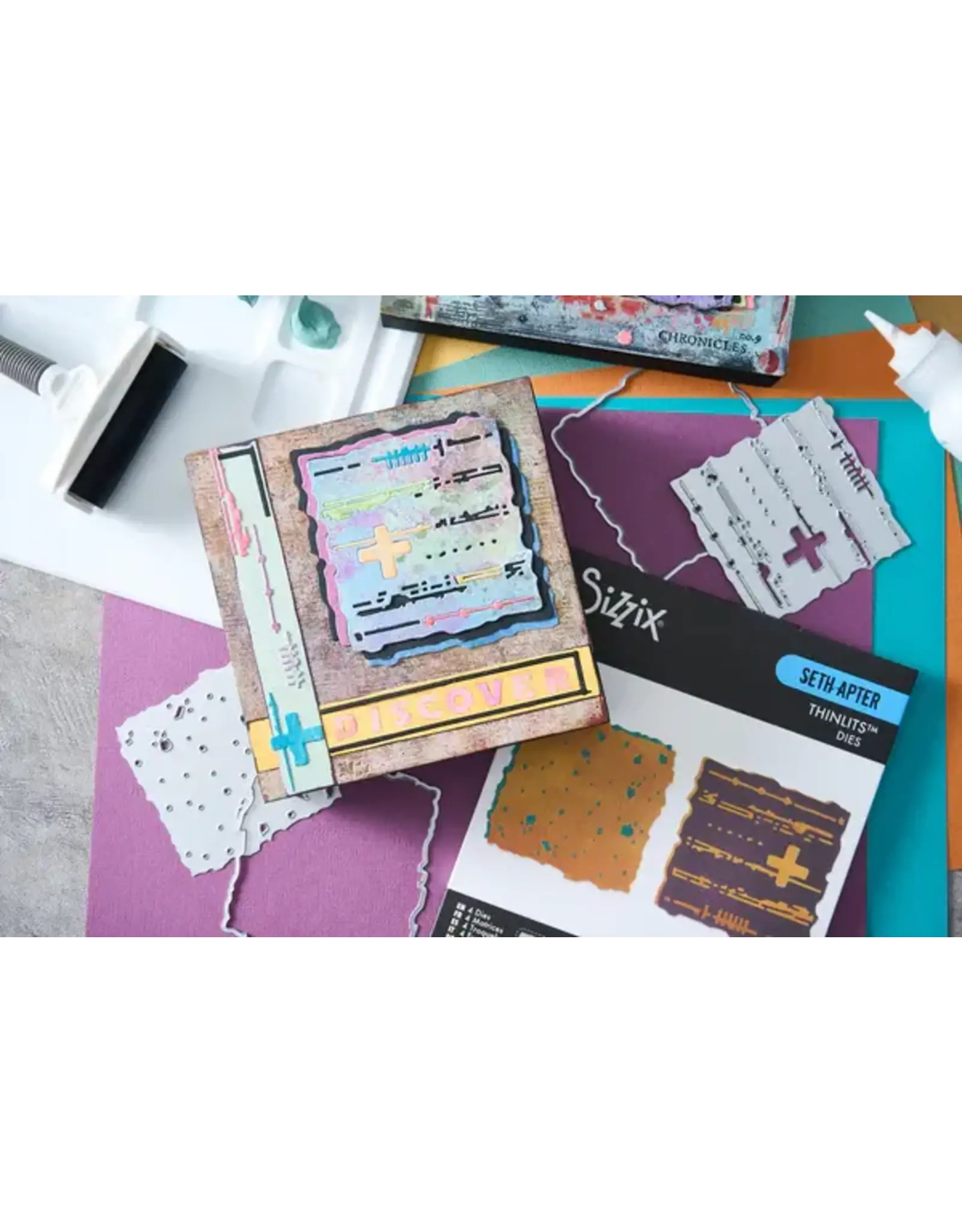 SIZZIX SIZZIX SETH APTER THINLITS PAPER CUTZ 1 DIE SET