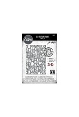 SIZZIX SIZZIX TIM HOLTZ 3D TEXTURE FADES COBBLESTONE LARGE A5 EMBOSSING FOLDER