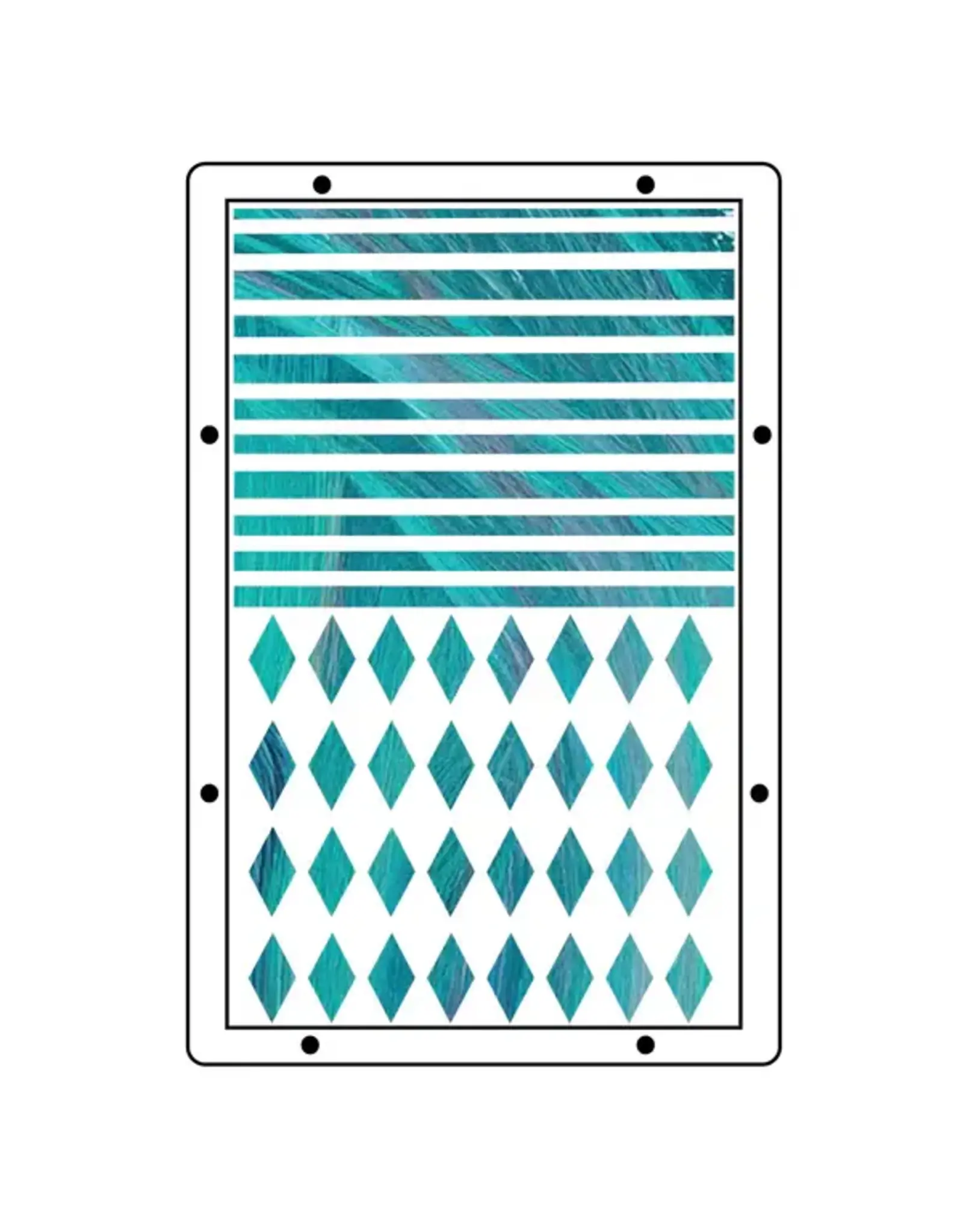SIZZIX SIZZIX MARK MONTANO MY FAVORITE THINGS CLEAR STAMP & STENCIL SET