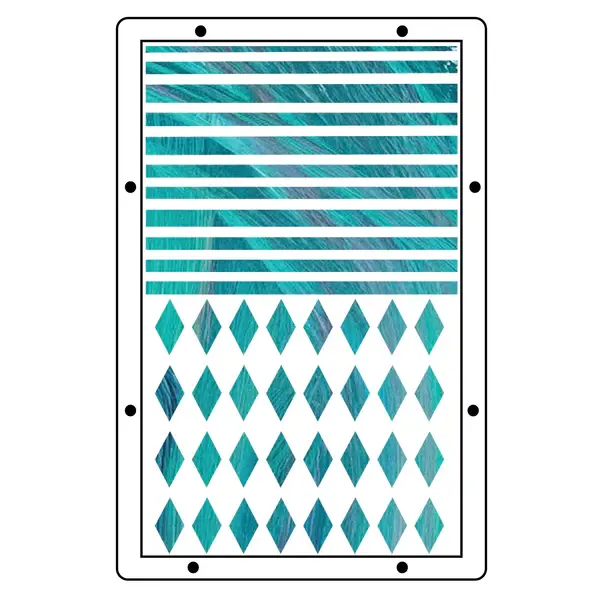SIZZIX SIZZIX MARK MONTANO MY FAVORITE THINGS CLEAR STAMP & STENCIL SET