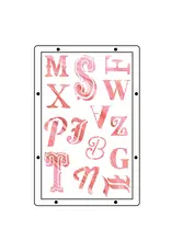 SIZZIX SIZZIX MARK MONTANO MY FAVORITE THINGS CLEAR STAMP & STENCIL SET