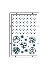 SIZZIX SIZZIX MARK MONTANO MY FAVORITE THINGS CLEAR STAMP & STENCIL SET