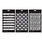 PRIMA PRIMA FINNABAIR DECADENT WALLS 6x9 STENCIL SET