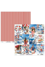 MINTAY MINTAY RIVIERA MOMENTS #06 12x12 CARDSTOCK