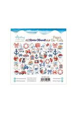 MINTAY MINTAY RIVIERA MOMENTS PAPER DIE-CUTS 60/PK