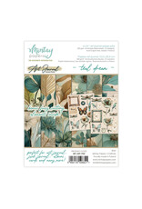 MINTAY MINTAY ART JOURNAL TEAL DREAM 6x8 PAPER PAD 24 SHEETS
