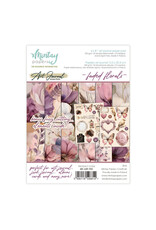MINTAY MINTAY ART JOURNAL FADED FLORALS 6x8 PAPER PAD 24 SHEETS